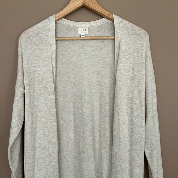 {A New Day} Duster Cardigan Sweater in Oatmeal - Womens XS - Picture 2 of 8